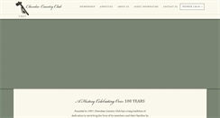 Desktop Screenshot of cherokeecountryclub.com